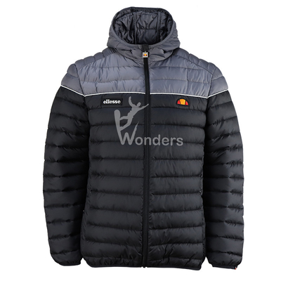 Men’S High Collar Winter Lightweight Padded Coat Ellesse